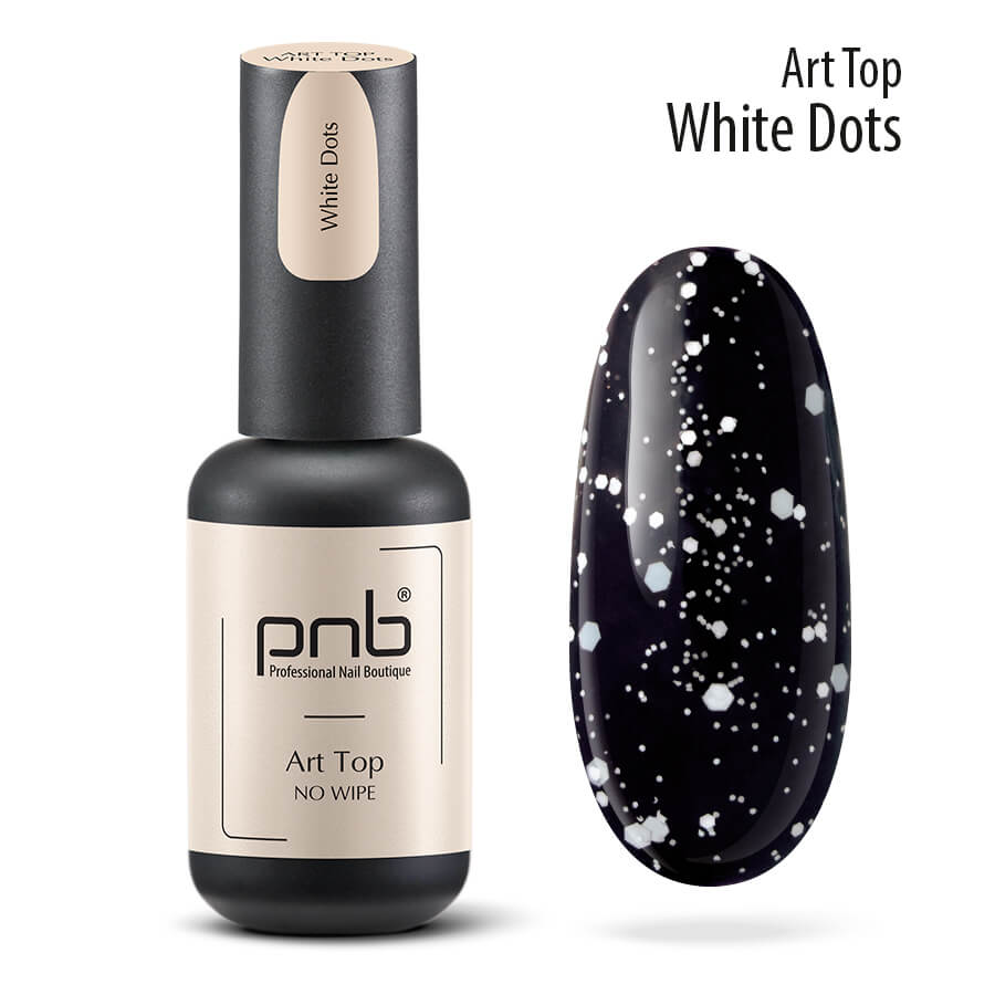 Art Top PNB, White Dots, No Wipe PNB 8