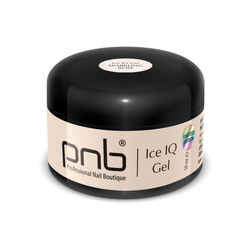 Гель низкотемпературный молочно-розовый Ice IQ Gel, Sparkling Rose PNB 50мл